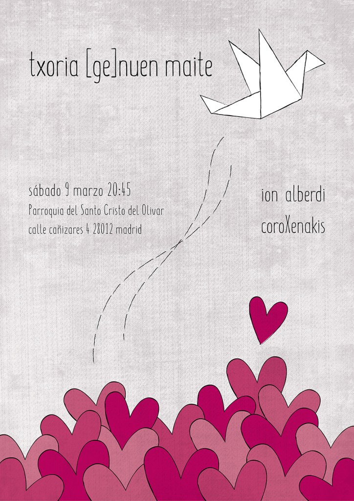 choir concert poster