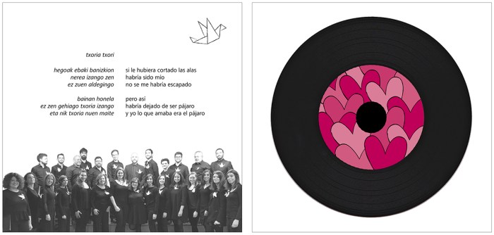 CD box / interior with disc